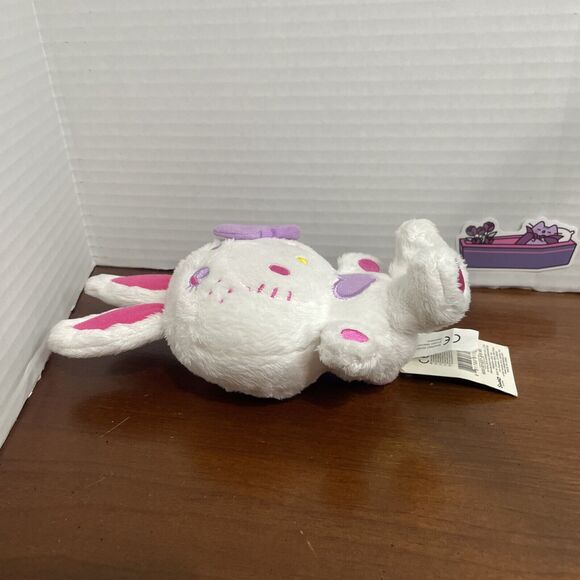 NWT Sanrio 2010 Hello Kitty White Bunny Rabbit Outfit Plush Stuffed Animal Doll - Picture 2 of 12
